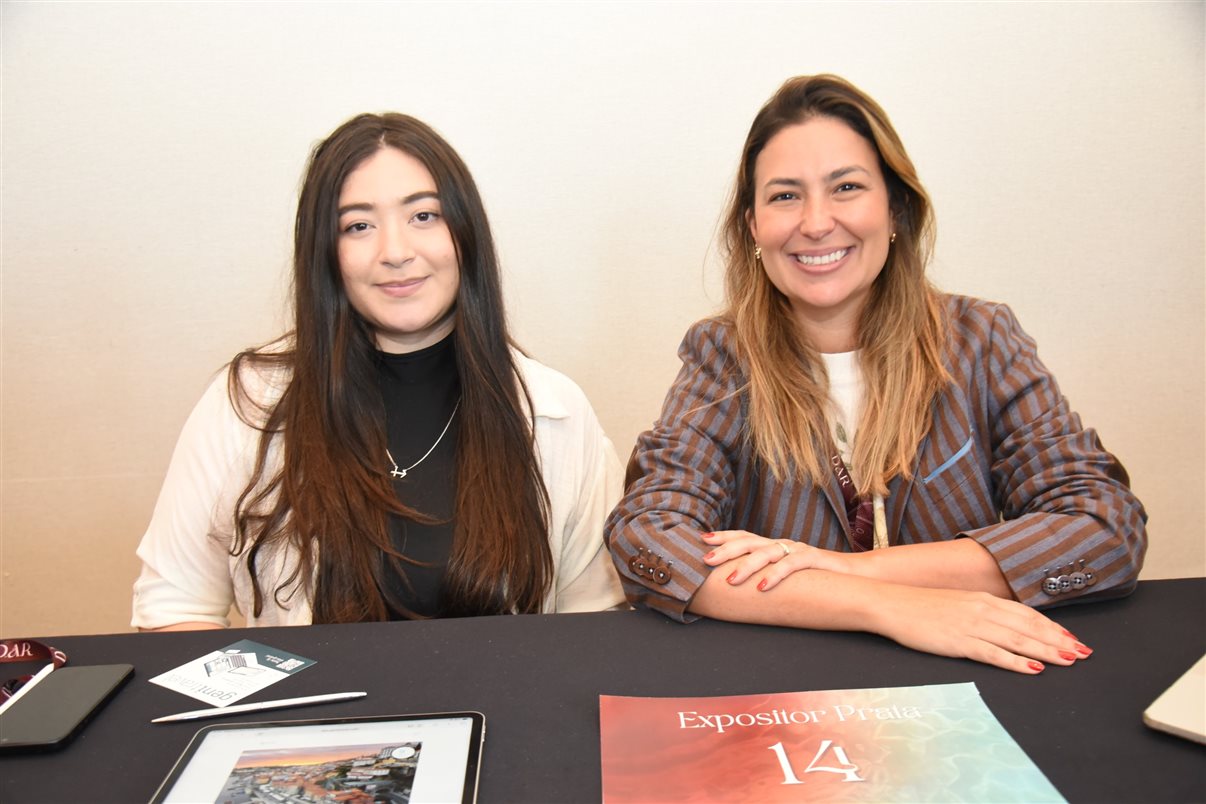 Kyria Juliana Darsaclis, da Darsaclis Turismo, Marcelle Garrido e Marcelle Rangel, da Maga Roteiros