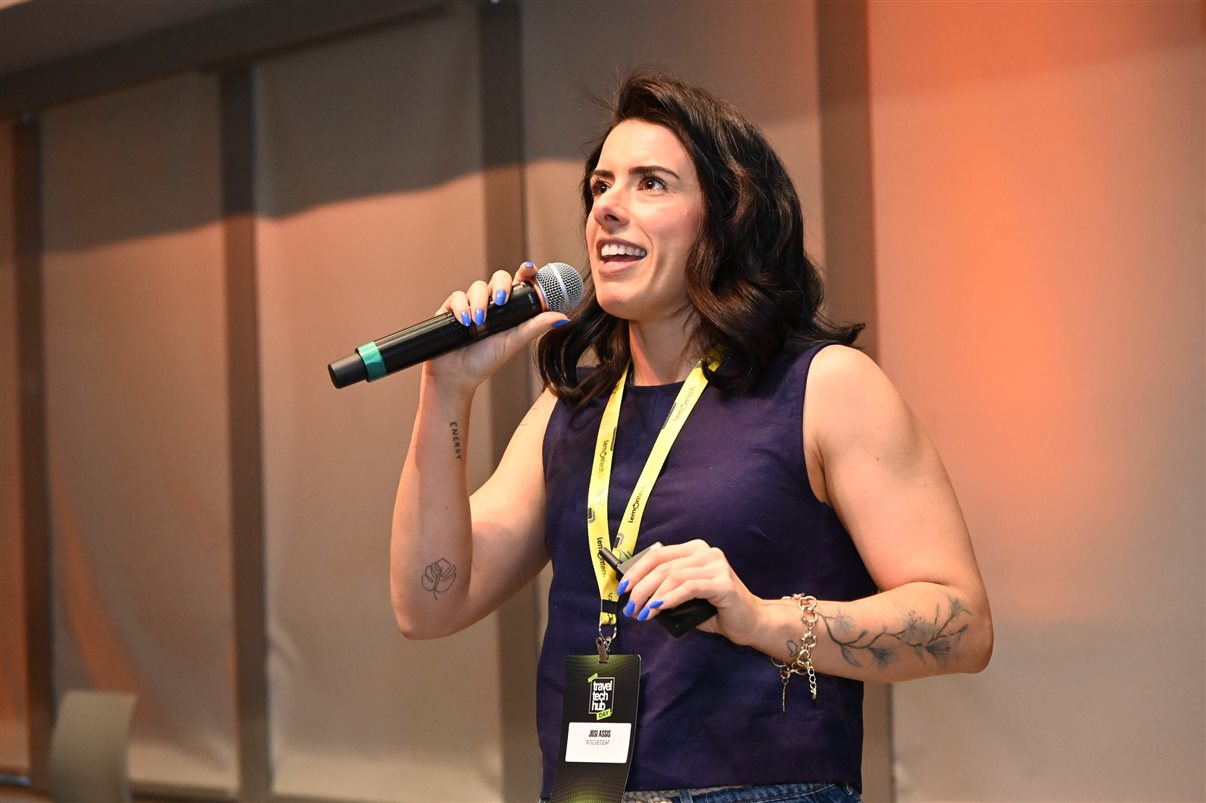 Michelle Tonon, Fernanda Reina e Gizele Carvalho, da Mobility
