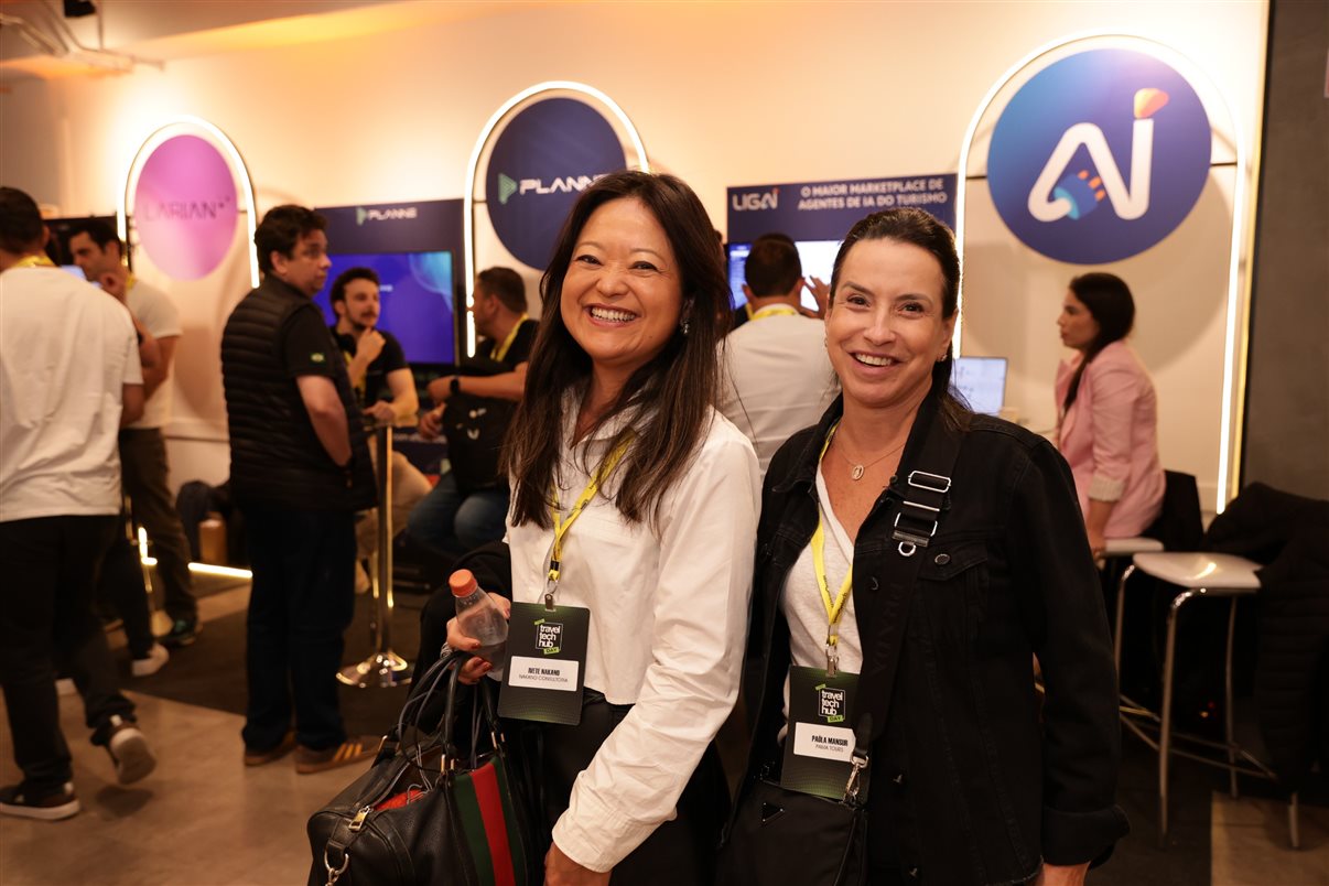 Michelle Tonon, Fernanda Reina e Gizele Carvalho, da Mobility