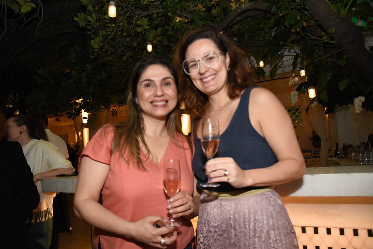 Ana Paula Rezende, da AR Travel, e Estela Assis, da Viaje com Estela 