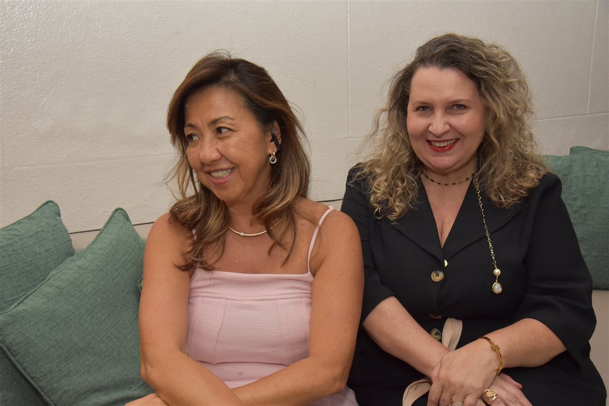 Ana Paula Rezende, da AR Travel, e Estela Assis, da Viaje com Estela 