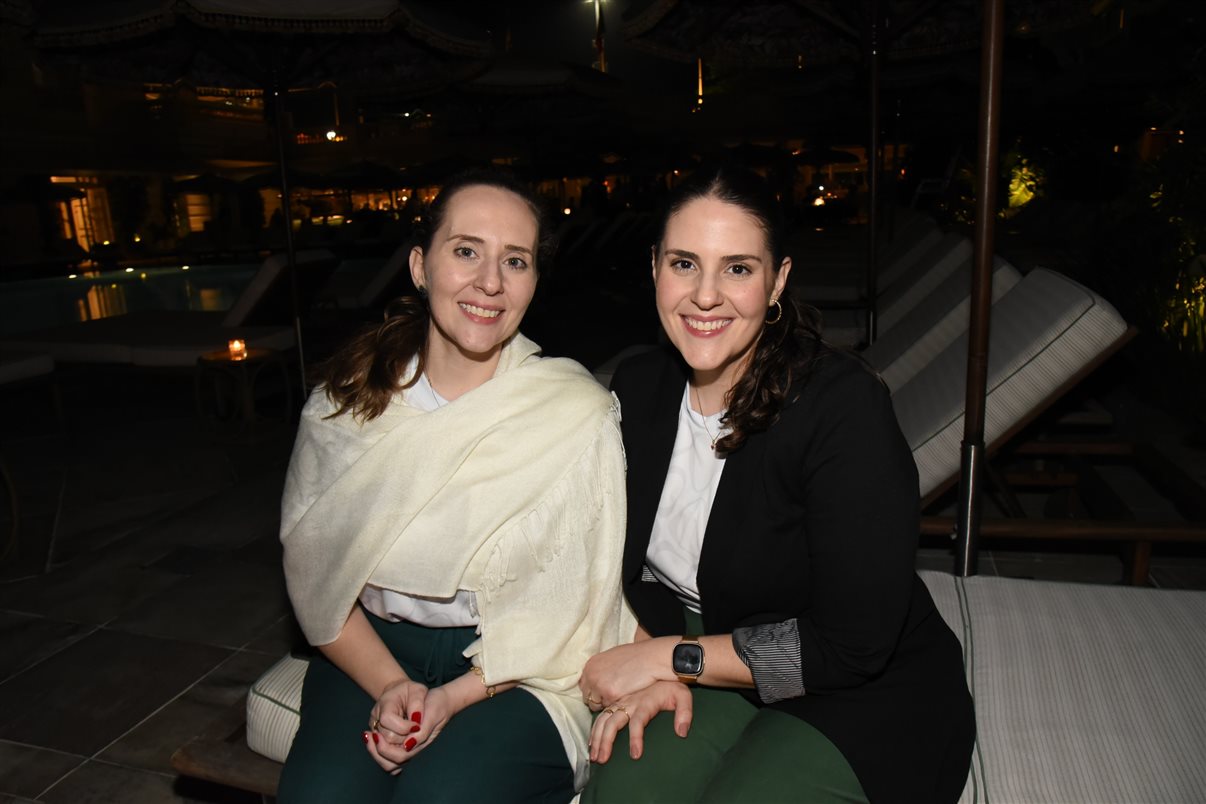 Ana Paula Rezende, da AR Travel, e Estela Assis, da Viaje com Estela 