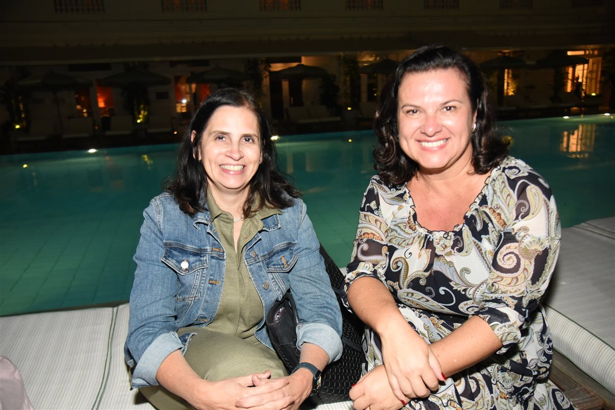 Ana Paula Rezende, da AR Travel, e Estela Assis, da Viaje com Estela 
