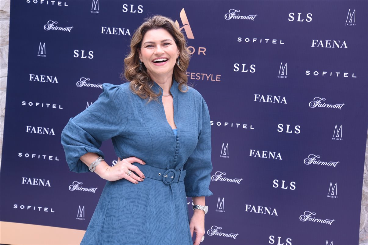 Carolina Hurtado, do SLS Barcelona, Maria Eugênia Pagano e Júlia Vieira, da Matueté, Danielle Andreazzi, da Accor, Yin Bustamante, do Sofitel Baru Casablanca Beach Resort, Mariana Dib, da Matueté, e Carolina Cabral, do Fairmont Rio de Janeiro Copacabana