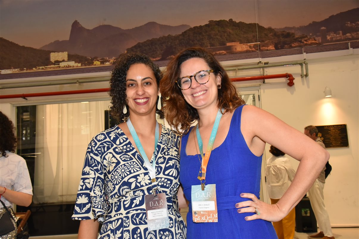 Ligia Secco, da Raro Comuninity, e Alice Assad, da Fauna Viagens