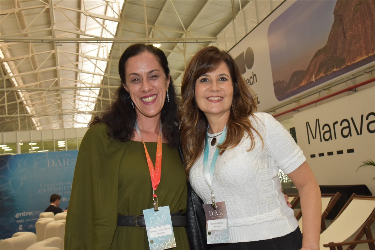 Ligia Secco, da Raro Comuninity, e Alice Assad, da Fauna Viagens