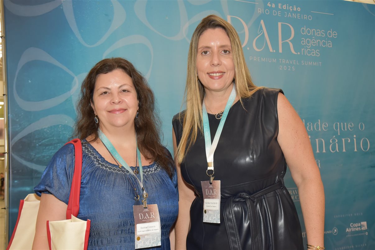 Ligia Secco, da Raro Comuninity, e Alice Assad, da Fauna Viagens
