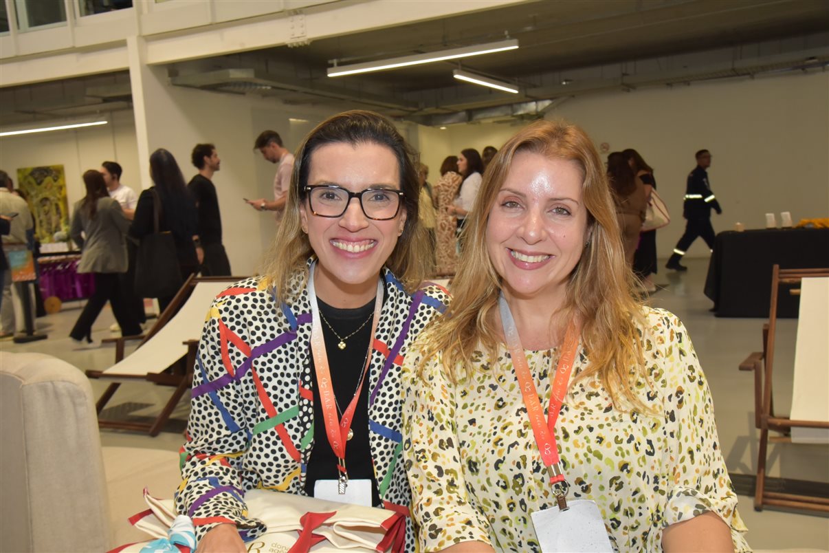 Ligia Secco, da Raro Comuninity, e Alice Assad, da Fauna Viagens