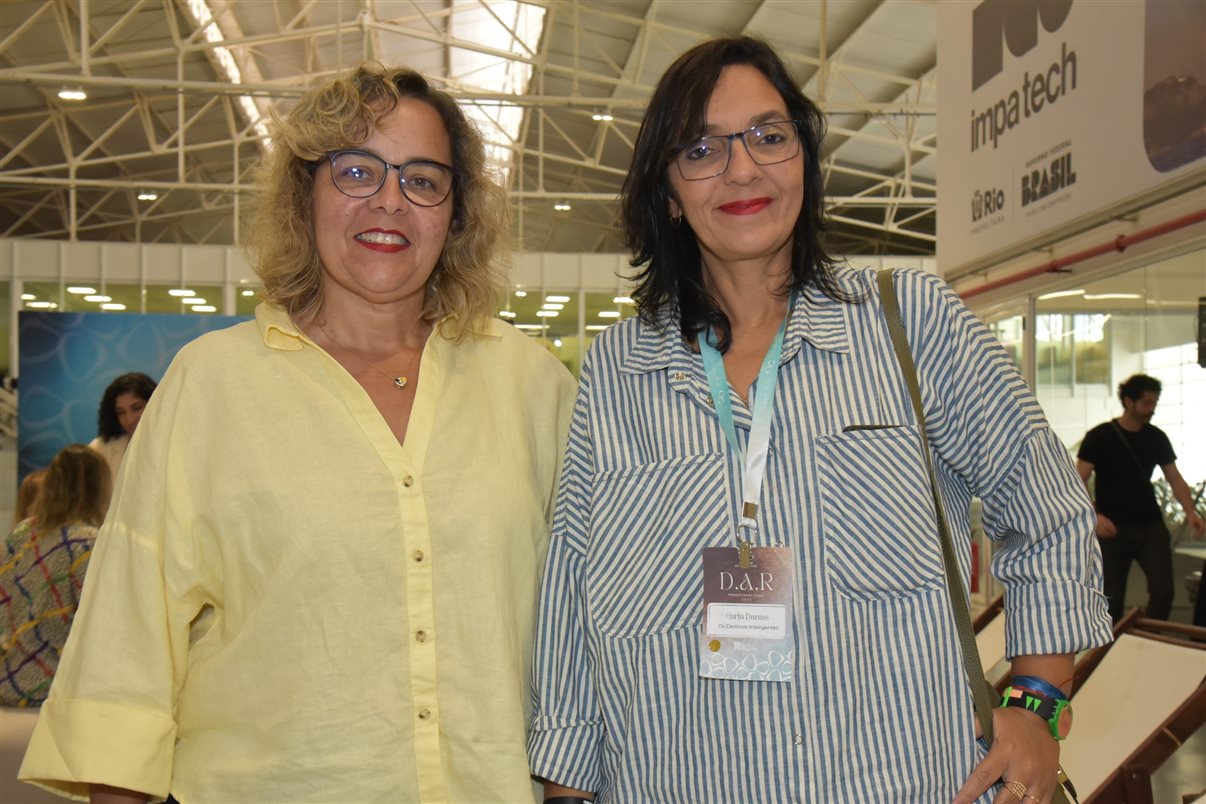 Ligia Secco, da Raro Comuninity, e Alice Assad, da Fauna Viagens