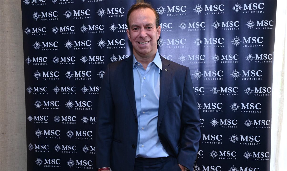 Adrian Ursilli, diretor geral da MSC Cruzeiros no Brasil
