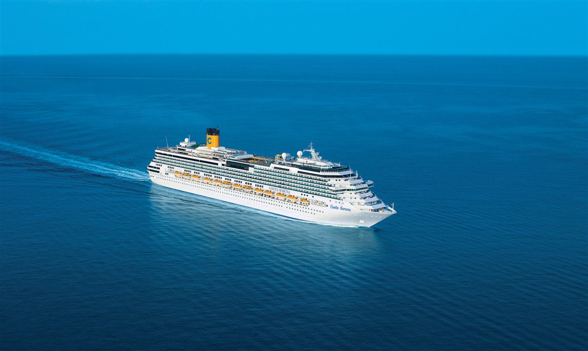 Em outubro de 2026, o Costa Serena também será o protagonista da Volta ao Mundo de 2026