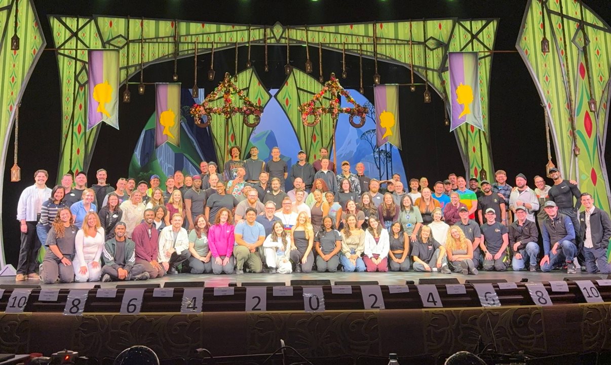 Antes de viajar até a Alemanha, o elenco passou 11 semanas nas instalações de entretenimento da Disney Cruise Line em Toronto, no Canadá, aprendendo diálogos e coreografias