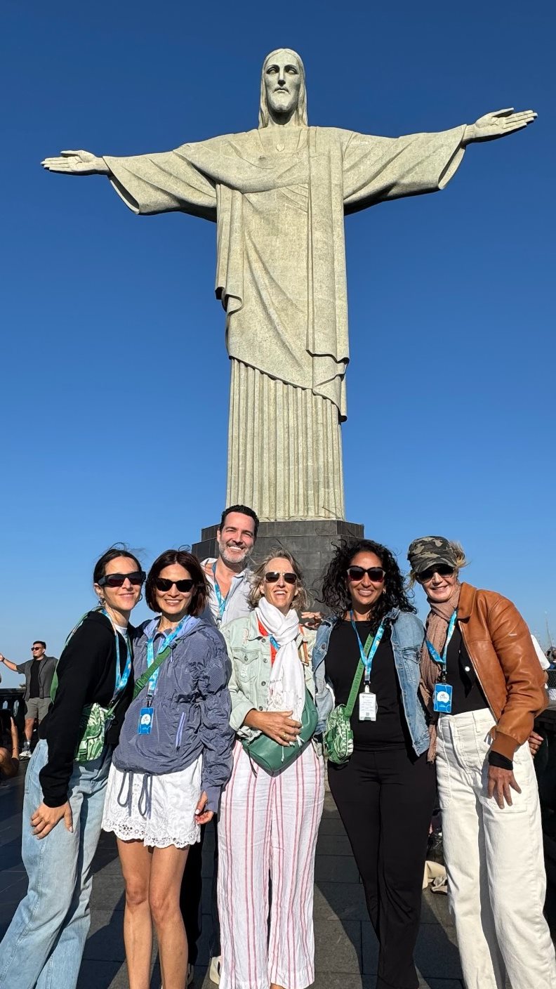 Convidados tiveram a oportunidade de visitar o Cristo Redentor