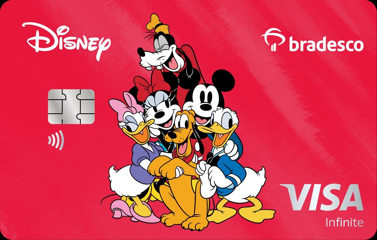 Novo cartão de crédito chega ao mercado com designs personalizados em três opções exclusivas e dois diferentes níveis: Mickey & Amigos, Mickey Fantasia e Darth Vader Amigos.