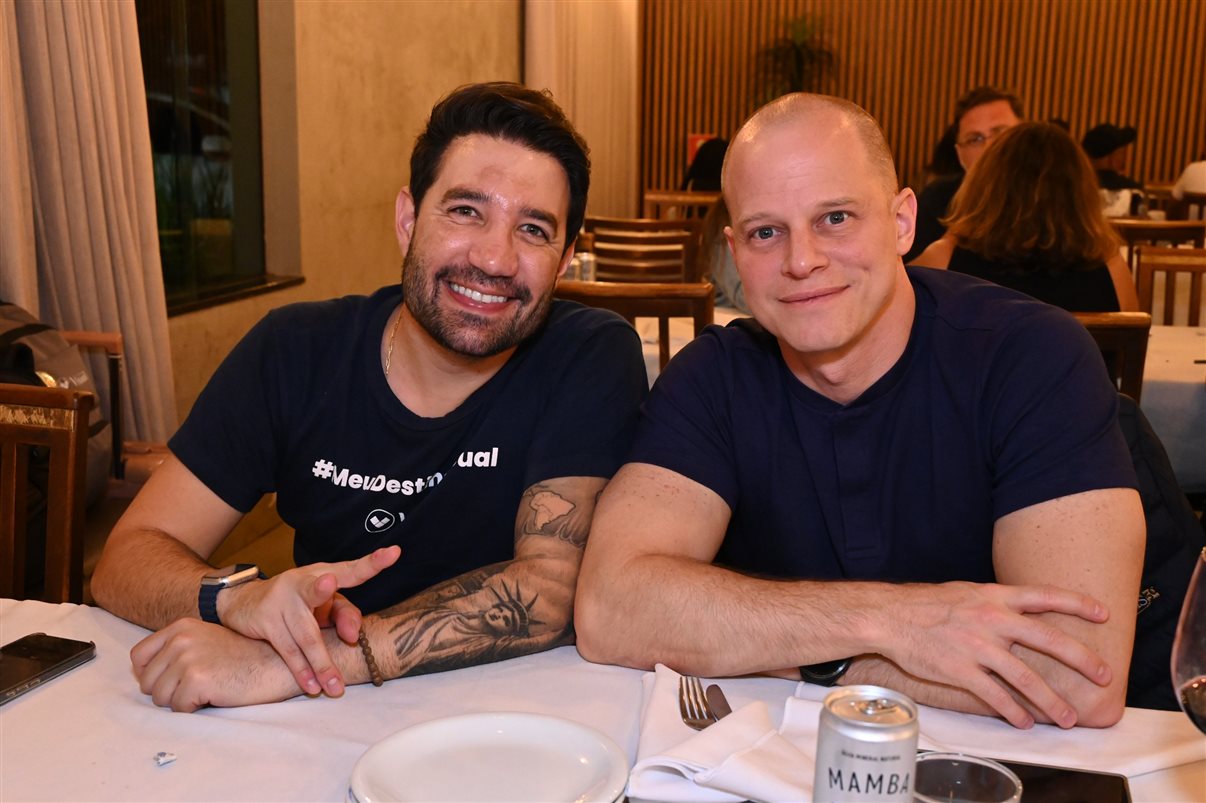 José Guilherme Alcorta, da PANROTAS, e Alexandre Oliveira, da Civitatis