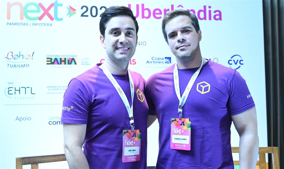 Daniel Borges e Arquimedes Ananias, da Infotera