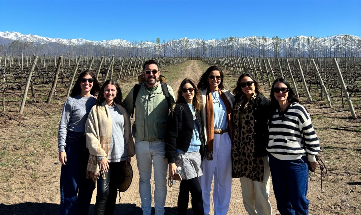 Cinco ICs da Primetour participam do famtour em Mendoza
