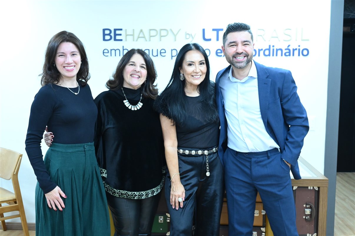 José Guilherme Alcorta, da PANROTAS, e Leonor Bernhoeft, da BeHappy by LTN Brasil