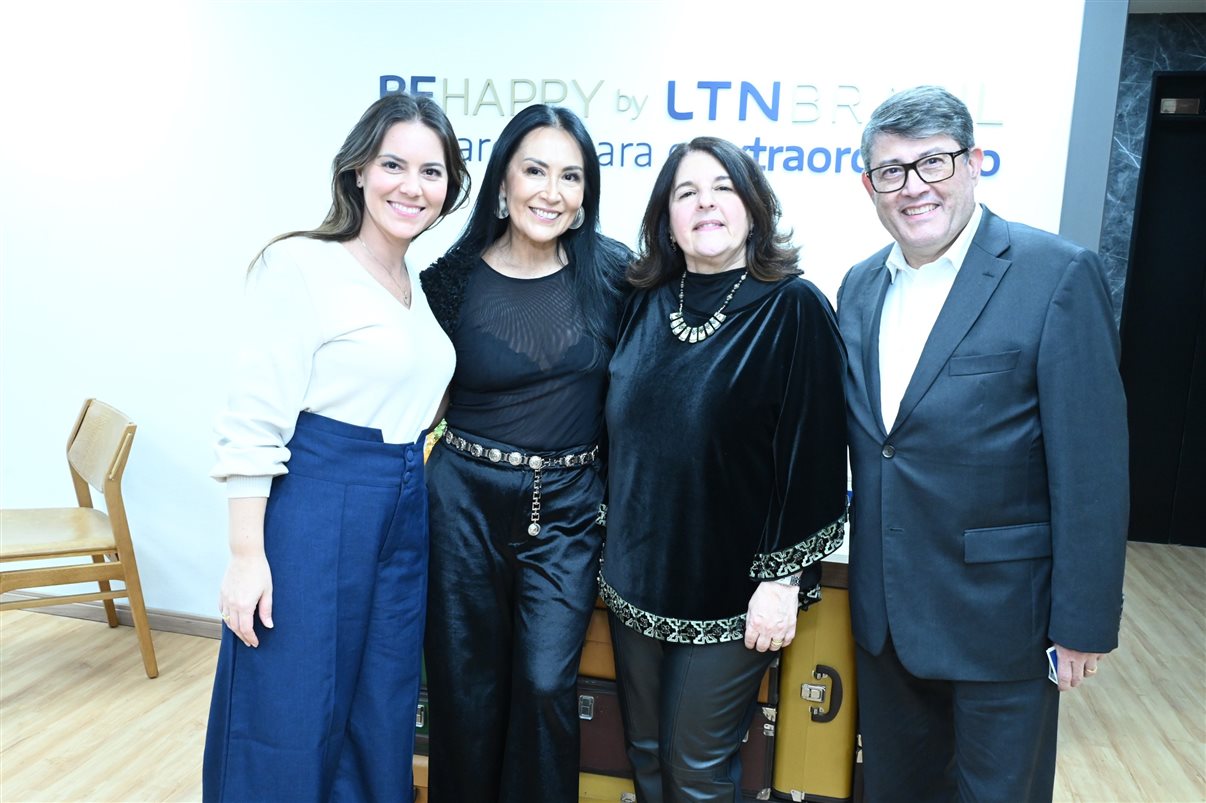 José Guilherme Alcorta, da PANROTAS, e Leonor Bernhoeft, da BeHappy by LTN Brasil