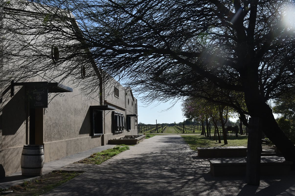 Bodega Terra Camiare, em Colonia Caroya (Argentina)