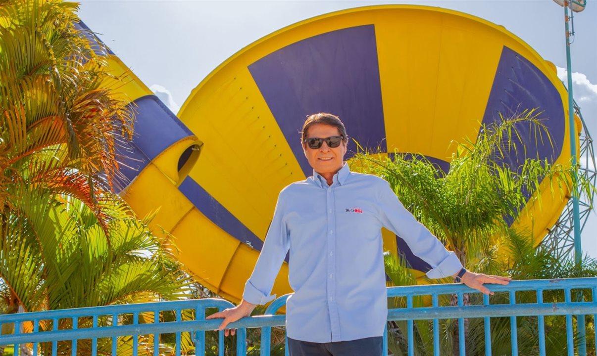 Alain Baldacci, CEO do Wet’n Wild e presidente do Conselho de Administração do Distrito Turístico Serra Azul