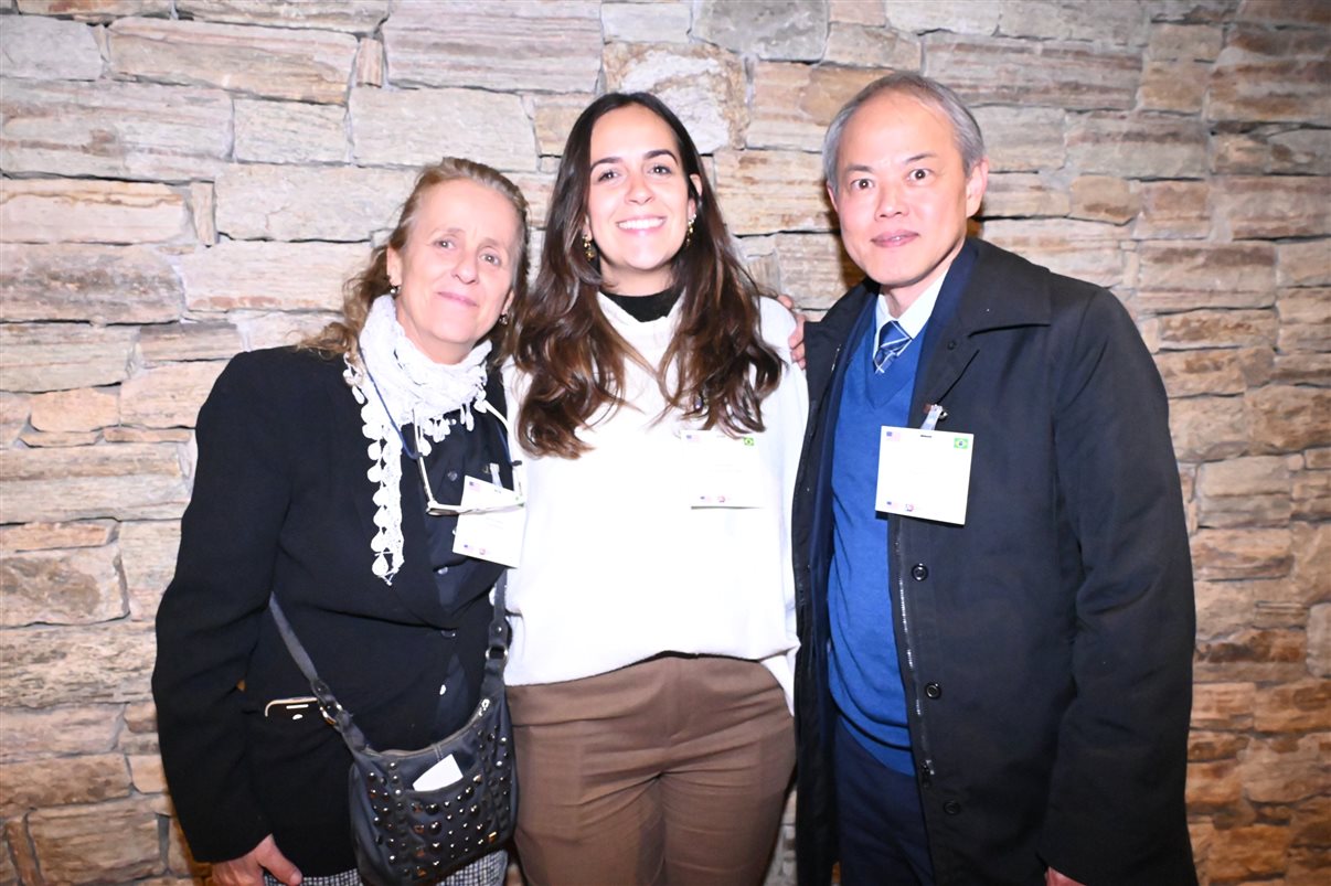 Alexander Haim, da Disney Destinations, e o tetracampeão mundial Mauro Silva