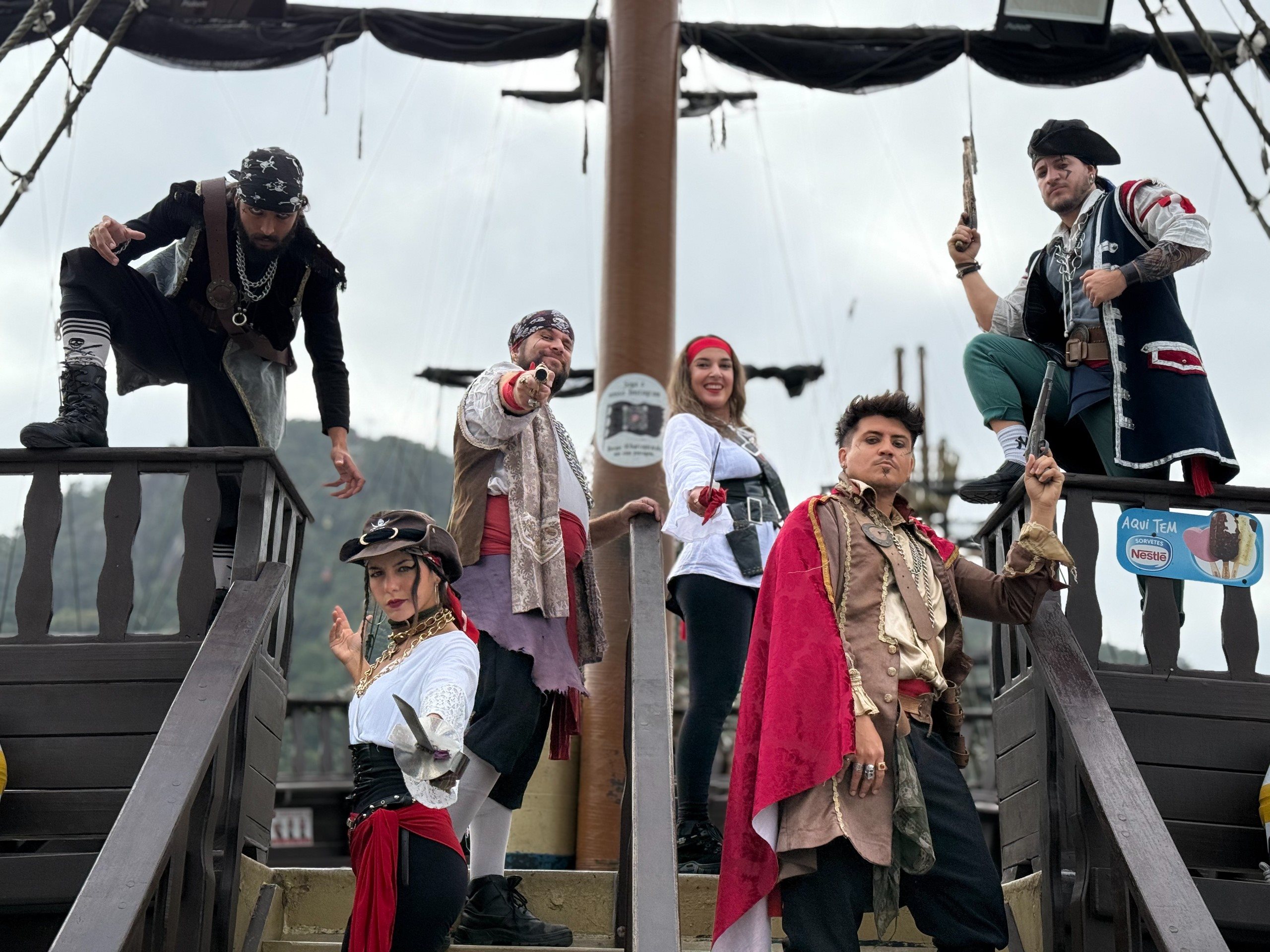 Tripulação do Barco Pirata