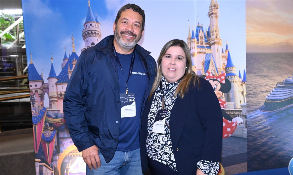 Jorge Souza e Cilene Baldassin, da Orinter