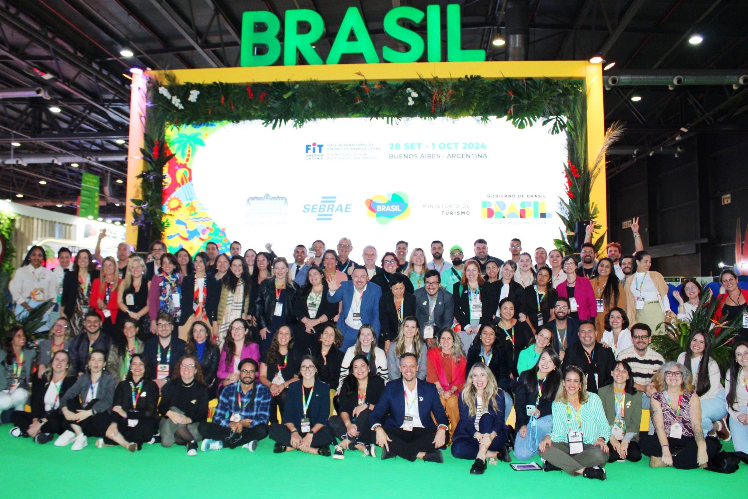 Delegação brasileira na FIT 2024