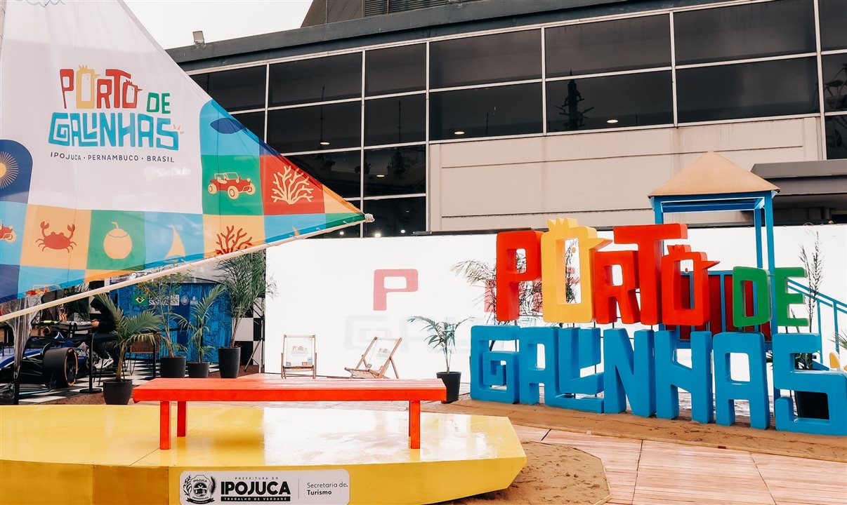 A ativação de Porto de Galinhas é considerada uma das mais impactantes da feira