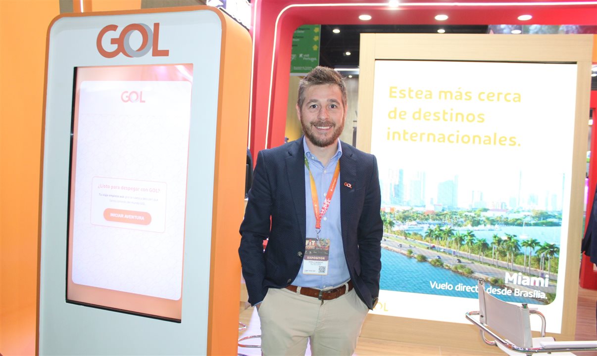 Danillo Barbizan, diretor de Vendas da Gol<br/>