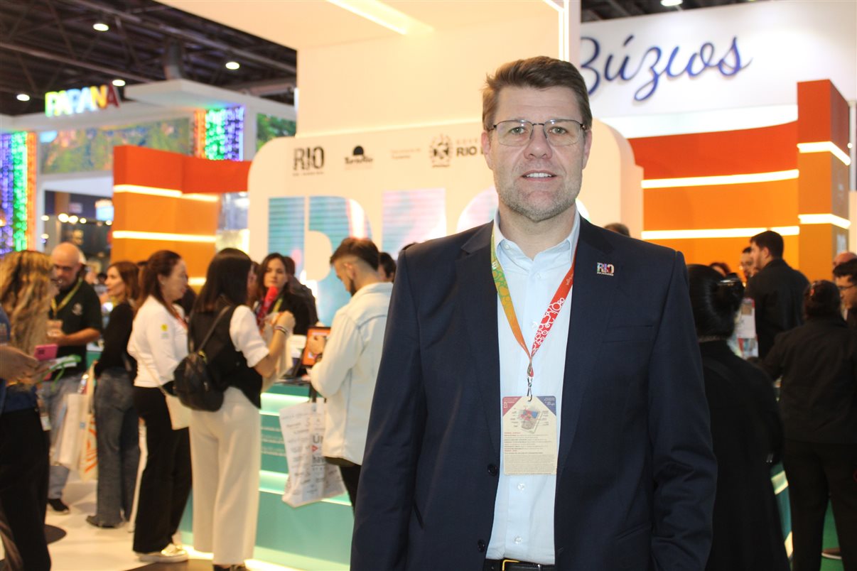 Gustavo Tutuca, secretário de Turismo do Rio de Janeiro