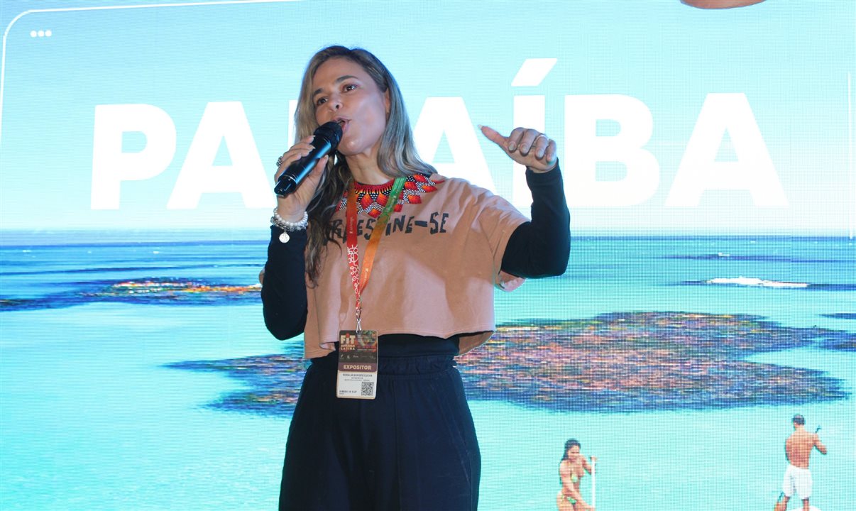 Rosália Lucas, secretária de Turismo da Paraíba