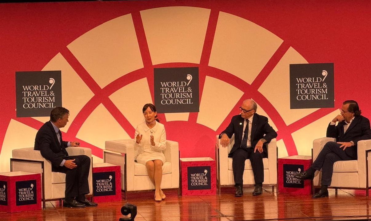 Guy Johnson, Jane Sun, Jerry Inzerillo e Federico Tejera