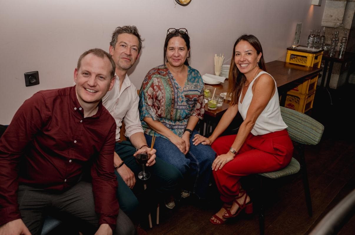 Jean Luc Bottot, da Partir, e Juliana Girão, do Hotel Sol Ipanema