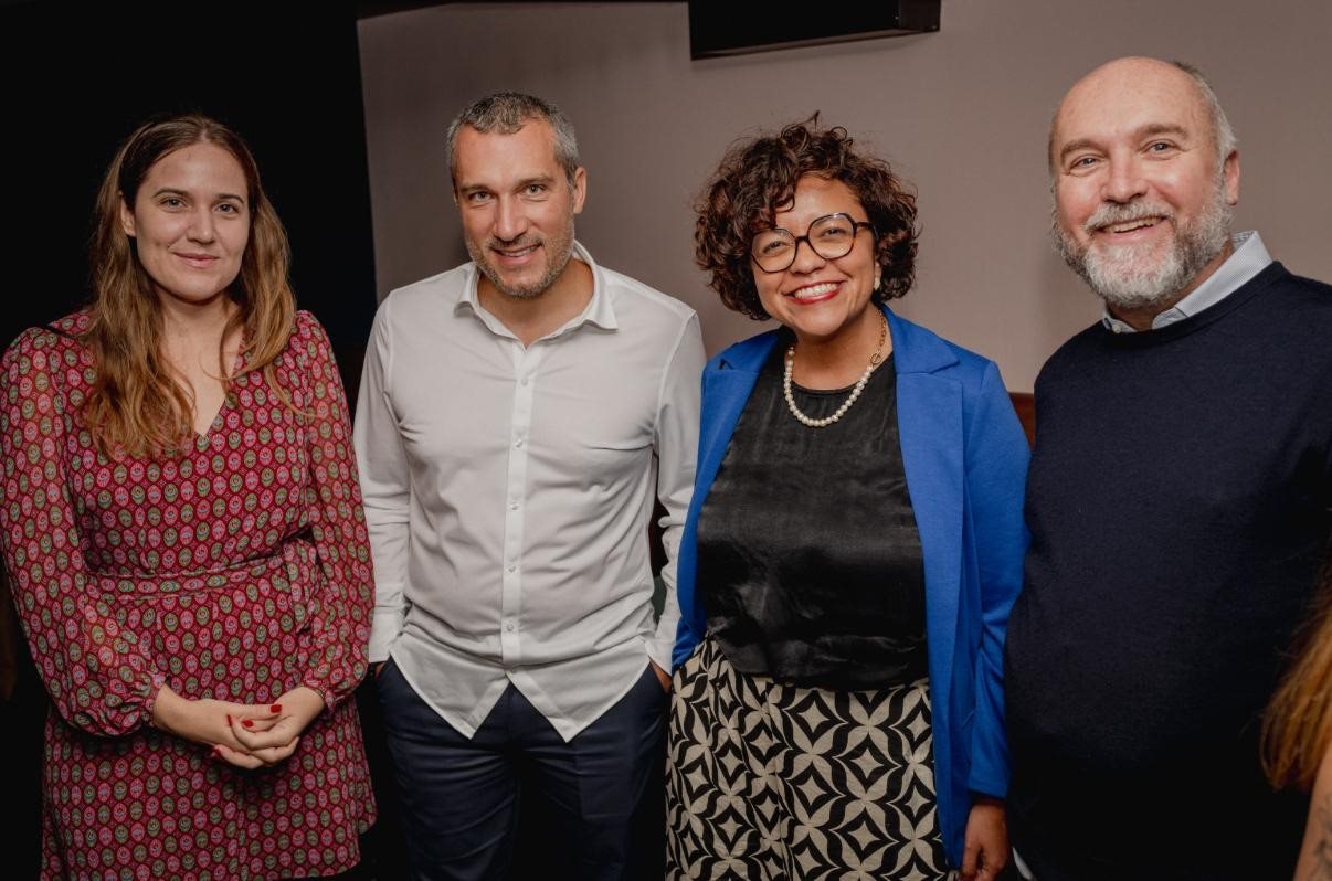 Jean Luc Bottot, da Partir, e Juliana Girão, do Hotel Sol Ipanema