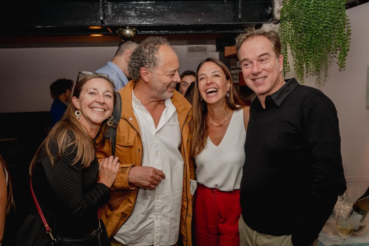 Jean Luc Bottot, da Partir, e Juliana Girão, do Hotel Sol Ipanema