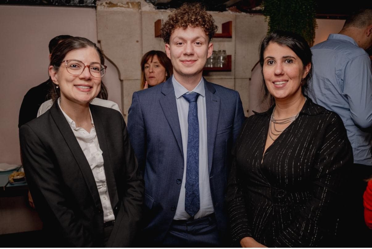 Jean Luc Bottot, da Partir, e Juliana Girão, do Hotel Sol Ipanema