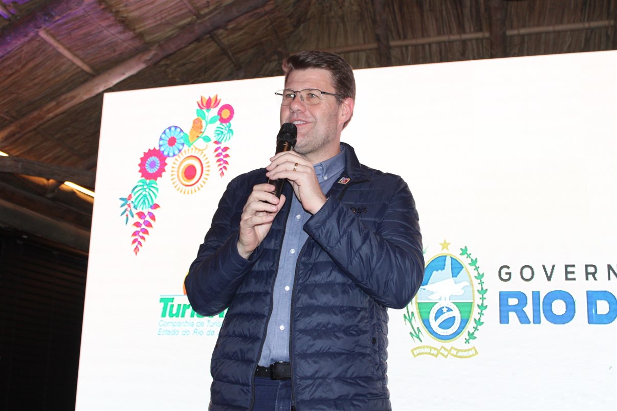 Gustavo Tutuca, secretário de Turismo do Rio de Janeiro