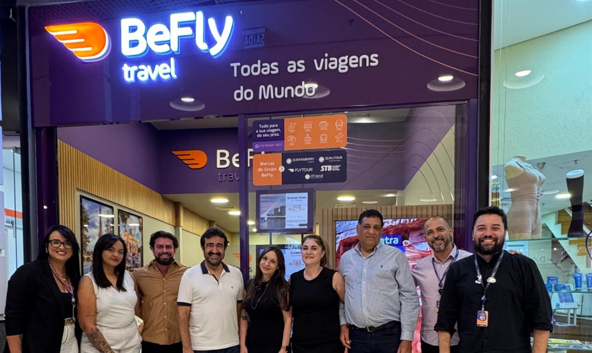Equipe da nova BeFly Travel em Osasco
