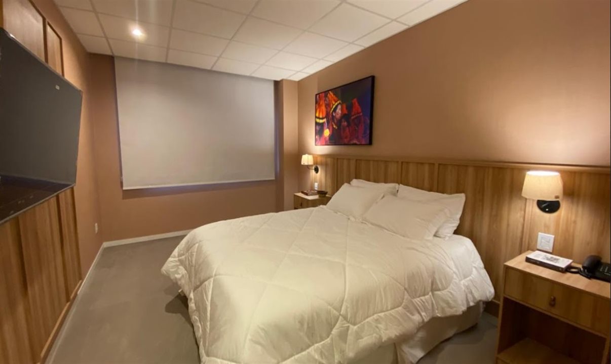 Quarto do Hotel Vila COP