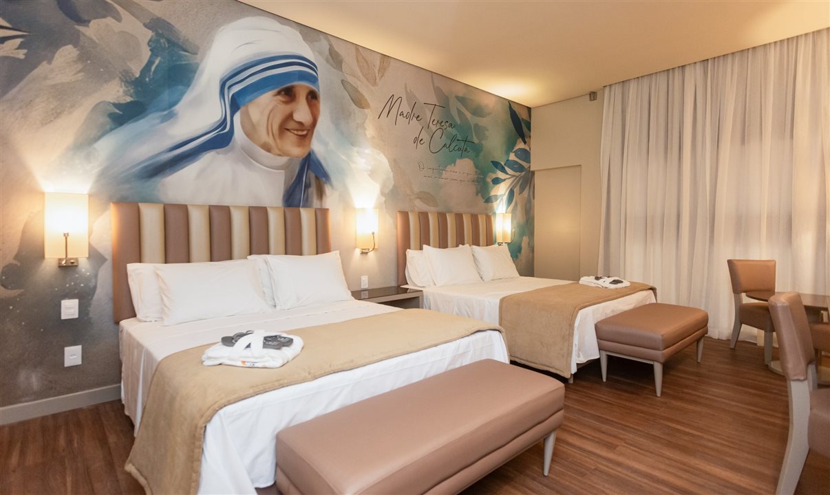 Quarto em homenagem a Santa Madre Teresa de Calcutá