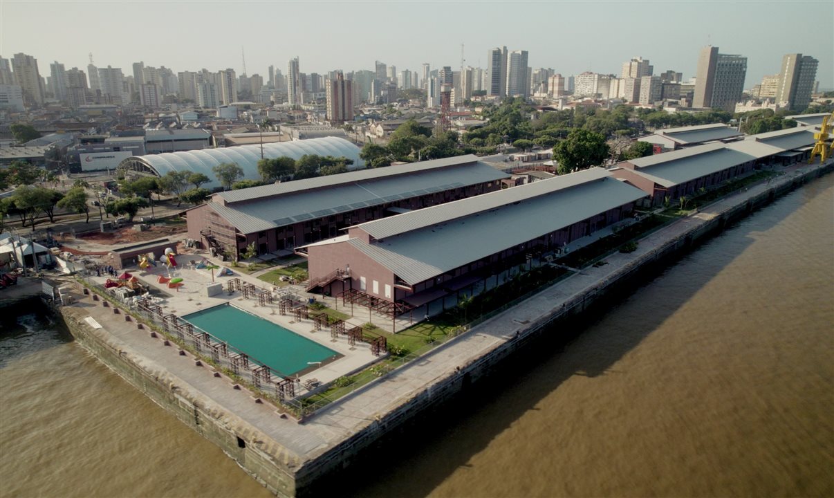 Vila Galé Collection Amazônia é fruto de um investimento de R$ 180 milhões, que resultaram na restauração e reestruturação dos armazéns 7, 8 e 8A do Porto Futuro II