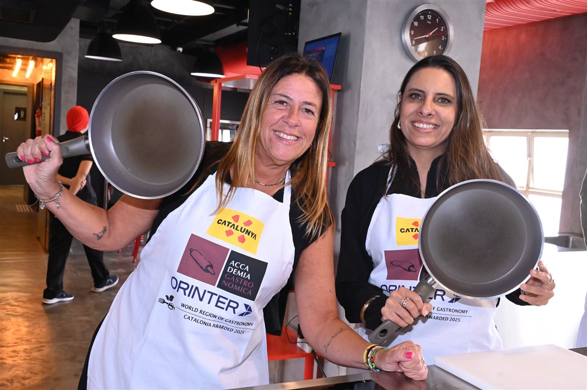 Rosane Pimentel, da Catalunha, Rosana Algate, da HR Viagens, e Barbara Bardelli, da Bardelli Viagens