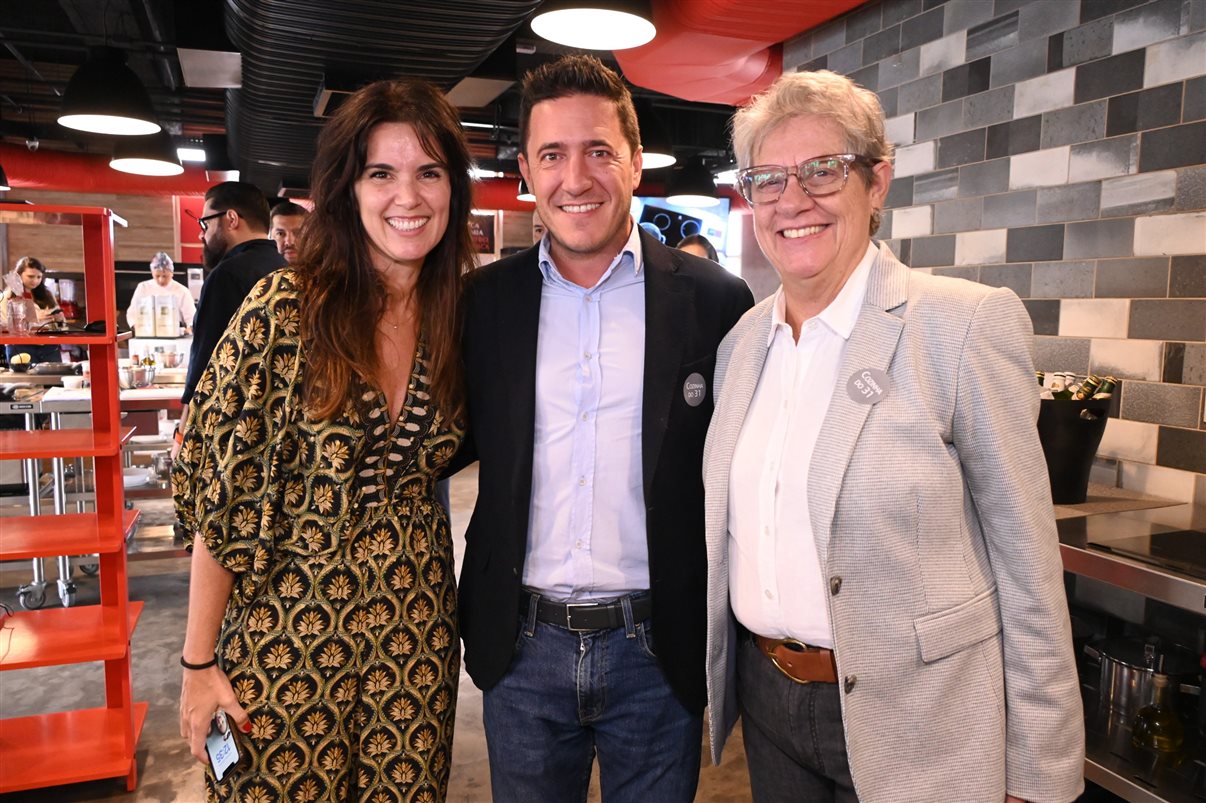 Rosane Pimentel, da Catalunha, Rosana Algate, da HR Viagens, e Barbara Bardelli, da Bardelli Viagens