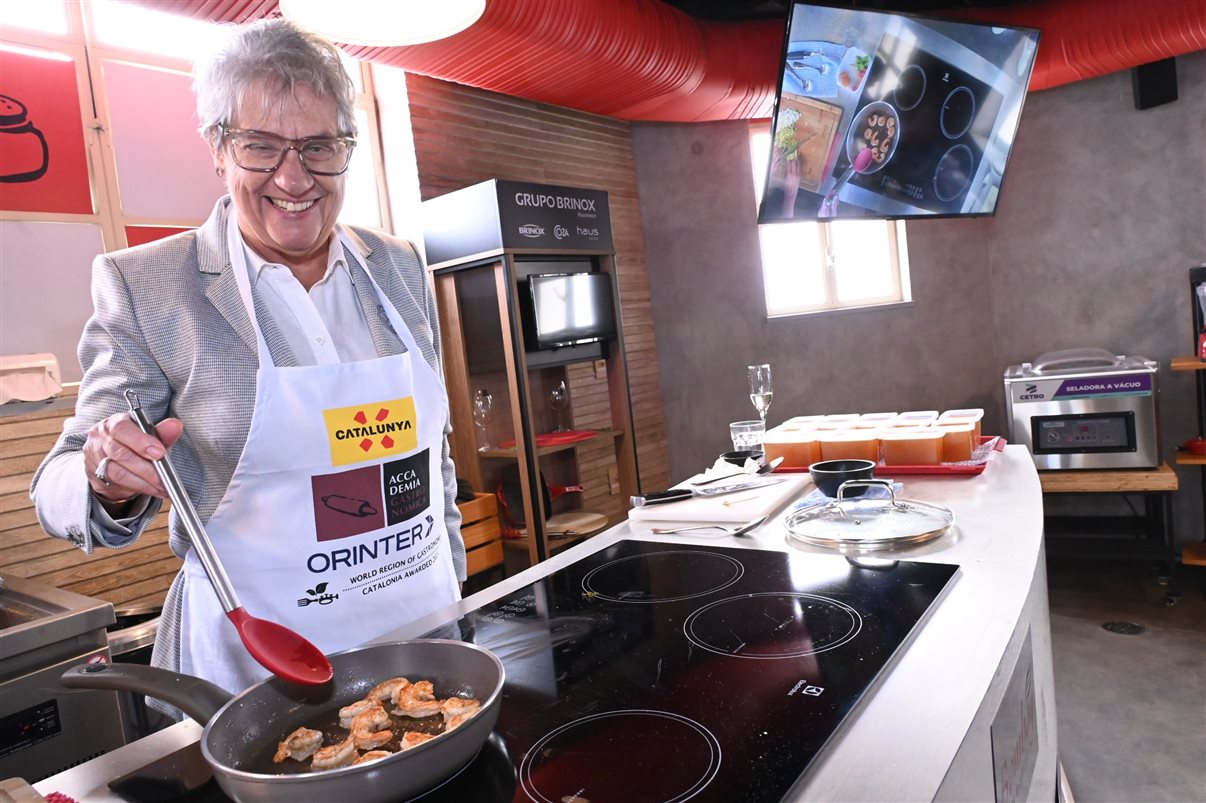 Rosane Pimentel, da Catalunha, Rosana Algate, da HR Viagens, e Barbara Bardelli, da Bardelli Viagens