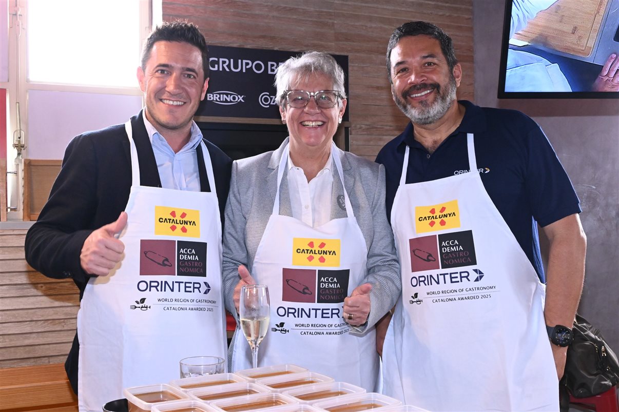 Rosane Pimentel, da Catalunha, Rosana Algate, da HR Viagens, e Barbara Bardelli, da Bardelli Viagens