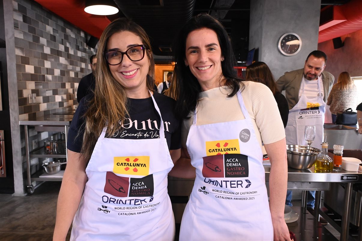 Rosane Pimentel, da Catalunha, Rosana Algate, da HR Viagens, e Barbara Bardelli, da Bardelli Viagens