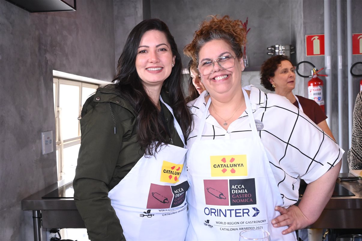 Rosane Pimentel, da Catalunha, Rosana Algate, da HR Viagens, e Barbara Bardelli, da Bardelli Viagens