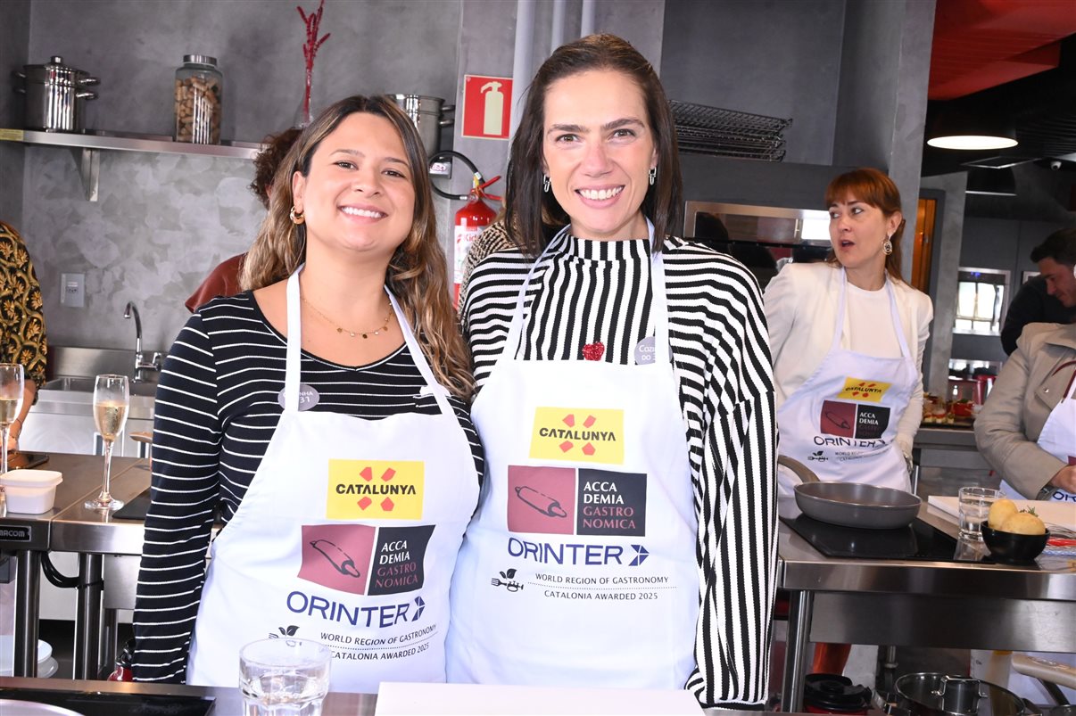 Rosane Pimentel, da Catalunha, Rosana Algate, da HR Viagens, e Barbara Bardelli, da Bardelli Viagens